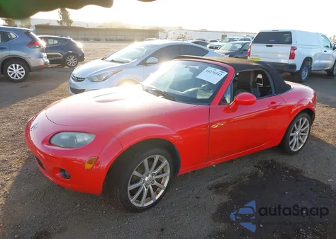 2008 Mazda Mx-5 Grand Touring z USA, uszkodzony, nr VIN JM1NC25F680141690